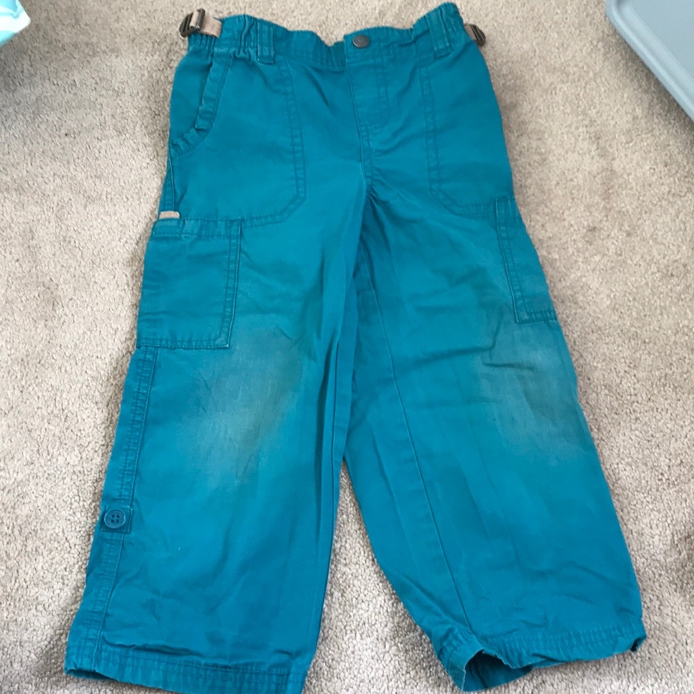 Turquoise pants